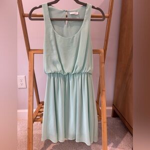 Lush Light Green Dress